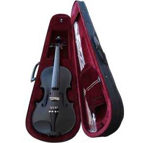 Violin de Estudio Stradella 4/4 MV1411  Estuche y Accesorios Negro