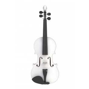 Violin de Estudio Stradella 4/4 MV1411  Estuche y Accesorios Blanco