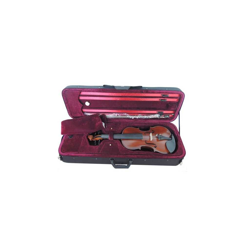 Violin de Estudio Stradella 4/4 MV1415 Pino y Maple Macizo Estuche y Accesorios