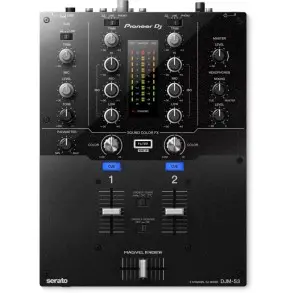 Dj Mixer Pioneer DJM-S3 2 Canales Para Serato