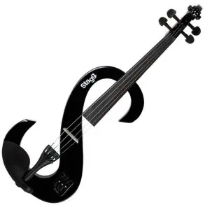 Viola Electrica Stagg EVA44 Color Negro