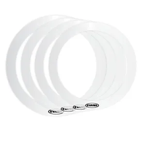 Evans SET DAMPER X4 Quita Armonicos 12" 13" 14" 16"