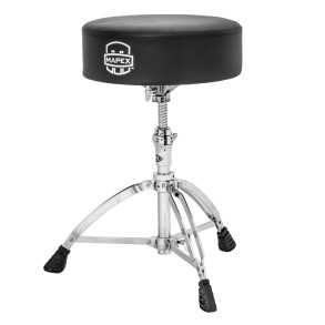 BANQUETA Mapex Circular Cuerina 14" x4" Regulable con Rosca T-750A