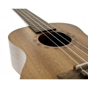 Ukelele Concierto Fzone Color Madera Con Funda