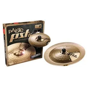 Set De Platillos Paiste Splash 10" + China 18" PST8 Rock EFX Set 10/18
