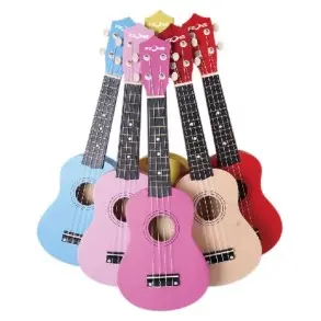 Ukelele Soprano Fzone Color Rosa FZU-002