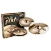 Set De Platillos Paiste Hi Hat 14" + Crash 16"+ Ride 20" PST8 Rock Set