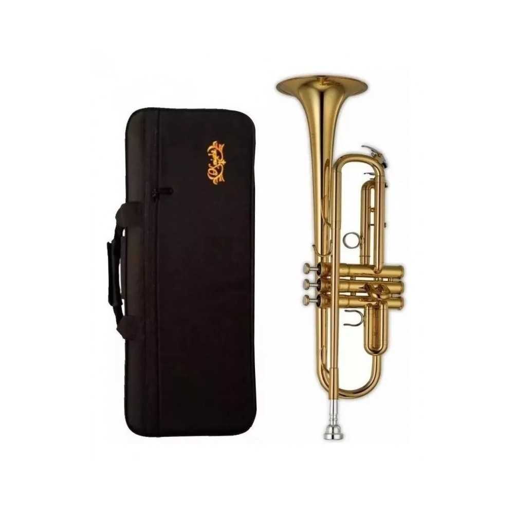 Trompeta Knight Bb JBTR-400 Pro + Estuche y accesorios