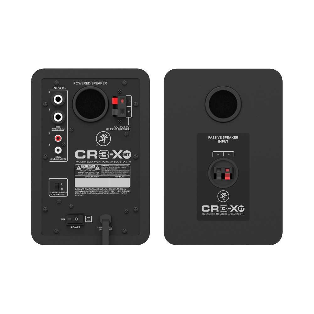 Monitores De Estudio Mackie CR3-XBT 3" - 50W 3" pulgadas Bluetooth