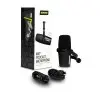 Micrófono Shure MV7 Dinámico Podcast/Radio USB / XLR Negro