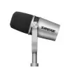 Micrófono Shure MV7 Dinámico Podcast/Radio USB / XLR Plateado