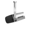 Micrófono Shure MV7 Dinámico Podcast/Radio USB / XLR Plateado