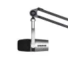 Micrófono Shure MV7 Dinámico Podcast/Radio USB / XLR Plateado