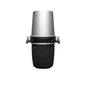 Micrófono Shure MV7 Dinámico Podcast/Radio USB / XLR Plateado
