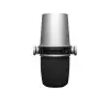 Micrófono Shure MV7 Dinámico Podcast/Radio USB / XLR Plateado