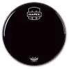 Parche Remo 22" Powerstroke 3 Negro Capa Simple Con Logo 0318-622BB-MPN
