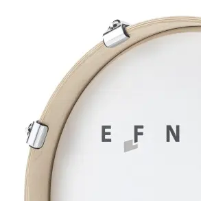 Bateria Electronica Profesional EFNOTE 5 4 Cuerpos Parches Mesh