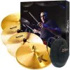 Set Platillos Zildjian K Series KP100 15" 19" 22" + Crash 17" y Funda