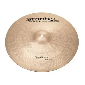 Platillo Istanbul Agop Traditional Thin Crash 17"