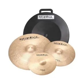 Set De Platillos Istanbul Con Estuche Traditional 14" 16" 20"