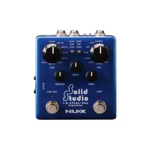 Pedal de Efecto NUX NSS-5 Solid Studio Amp Simulador