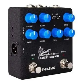 Pedal de Efecto NUX NBP-5 Melvin Lee Davis Pre-Amp Bajo