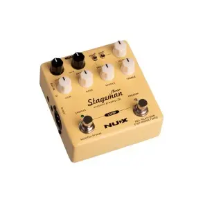 Pedal de Efecto NUX NAP-5 Floor Stageman Pre-Amp Guitarra Acustica