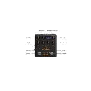 Pedal de Efecto NUX NAI-5 Optima Air Simulador Guitarra Acústica