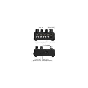 Pedal de Efecto NUX NAI-5 Optima Air Simulador Guitarra Acústica