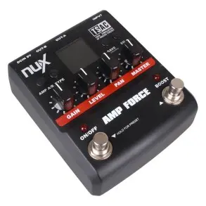 Pedal de Efecto NUX AMP FORCE Simulador Amplificadores TRUE BYPASS