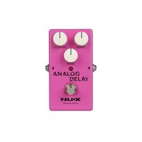 Pedal Analógico NUX ANALOG DELAY True Bypass