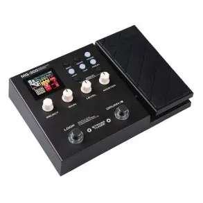 Pedalera Multiefecto c/Pedal de Expresión NUX MG300 para Guitarra
