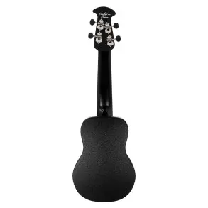 Ukelele Ovation Celebrity Negro Satinado