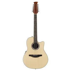 Guitarra Electroacústica Ovation Balladeer AB2412II 12 Cuerdas Natural