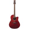 Guitarra Electroacústica Ovation Celebrity Estándar CS24 Rojo Rubí