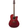 Guitarra Electroacústica Ovation Celebrity Estándar CS24 Rojo Rubí