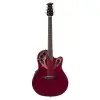 Guitarra Electroacústica Ovation Celebrity Elite CE48 Rojo Rubí