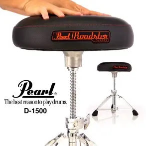 Banqueta Pearl Asiento Redondo A Rosca Roadster D-1500