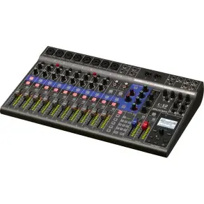 Mixer Digital Zoom L-12 de 12 Canales Multitrack SD USB y Efectos