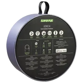 Auricular Shure Aonic 4 Doble Driver Con Micrófono y Control Remoto