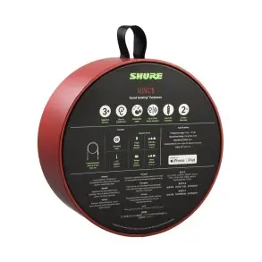 Auricular Shure Aonic 5 Triple Driver Con Micrófono y Control Remoto