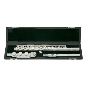 Flauta Traversa PEARL 665RBE Cabezal y Cuerpo de Plata Pata B