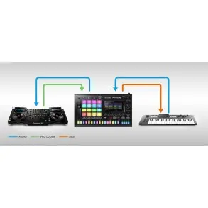Sampler Profesional Secuencer Pioneer TSP-16 Diseño Dave Smith