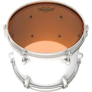 Parche Remo 18" Colortone Transparente Doble Capa Naranja BE-0318-CT-OG