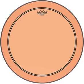 Parche Remo 24" Colortone Transparente Capa Simple Naranja P3-1324-CT-OG