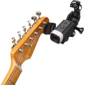 Soporte Para montar cámaras Q4/Q8 en mástil de guitarras/bajo