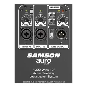 Bafle Monitor Activo SAMSON AROX12D 12" - 500w EQ
