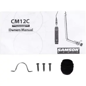 Microfono de Techo para Coro SAMSON CM12C Negro