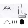 Microfono de Techo para Coro SAMSON CM12C Negro