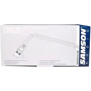 Microfono de Techo para Coro SAMSON CM12C Negro
